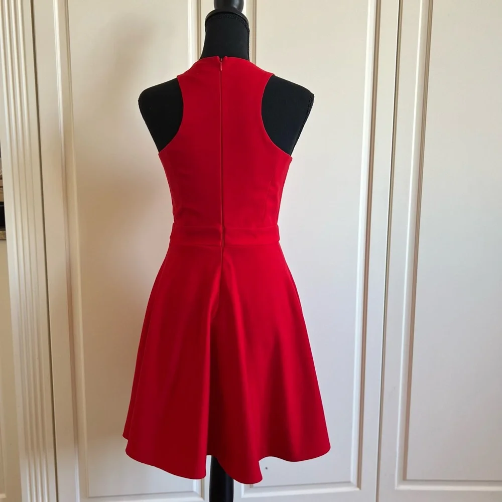 Adelyn Rae fit and flare dress  Red XS - Picture 4 of 4